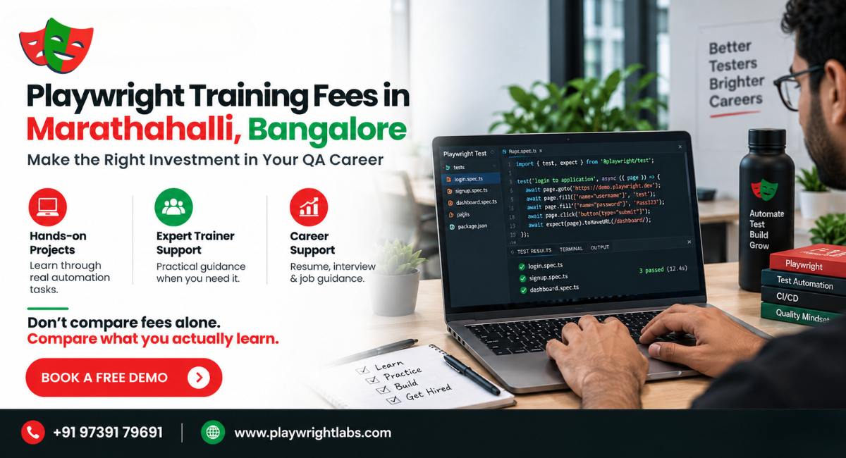 Playwright Training in Bangalore
